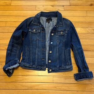 Banana Republic Blue Denim Jacket Size S